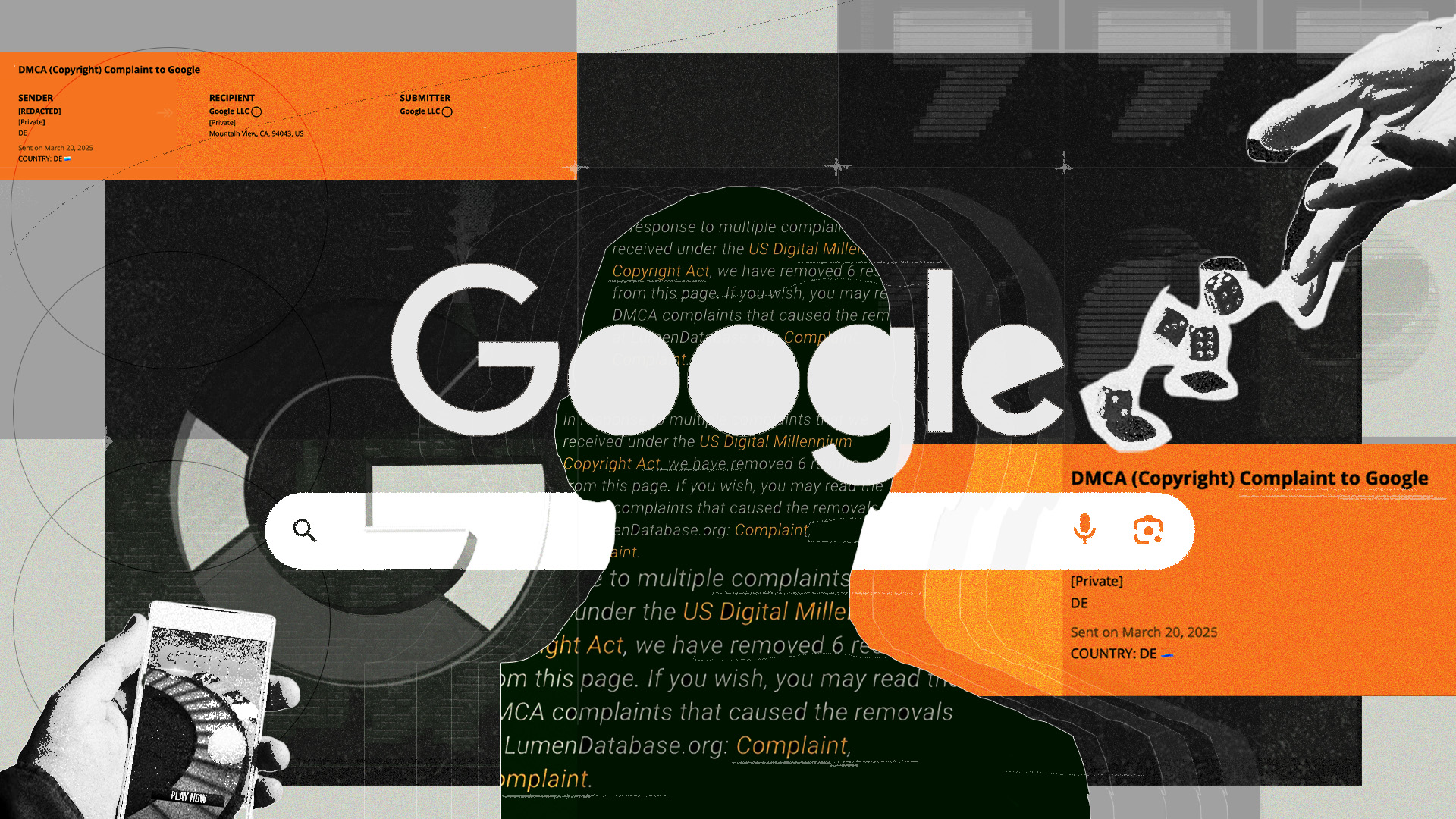 Frivolous Google copyright claims 'censor' Investigate Europe gambling exposé